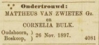 Advertentie ondertrouw [1897]