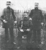Rechts op de foto: C. Bulk. (foto gemaakt omstreeks 1900)